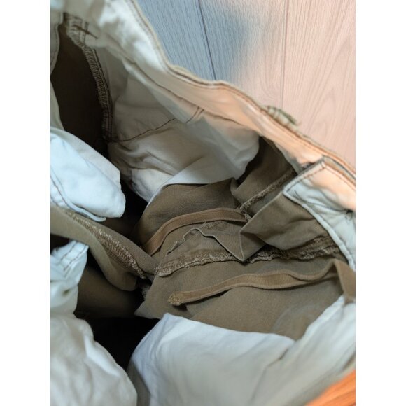 American Eagle Outfitters Pants Mens 32x30 Tan Cargo Drawstring Baggy Y2k Skate - Picture 8 of 10